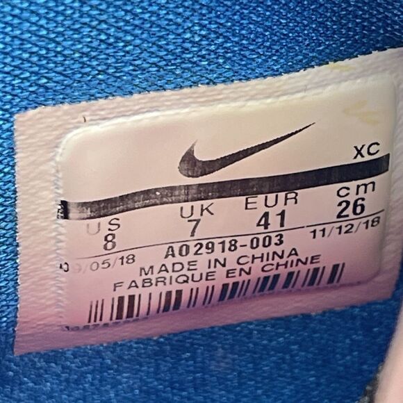 Nike Kyrie 5 Just Do It MENS SIZE 8 AO2918-003 Black Multi Neon Pink Blue Yellow - Picture 10 of 11